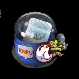 Капсула с наклейками Enfu