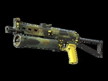 StatTrak™ ПП-19 «Бизон» | Шквал джунглей