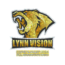 Наклейка | Lynn Vision (с блёстками) | Копенгаген-2024