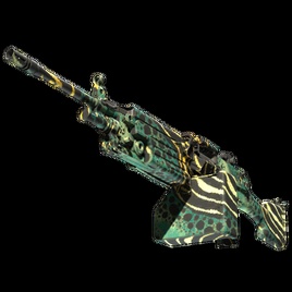 StatTrak™ M249 | Укус изумрудного яда