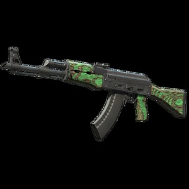 Сувенирный AK-47 | Зелёный глянец