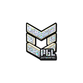 Наклейка | PGL (с блёстками) | Антверпен 2022
